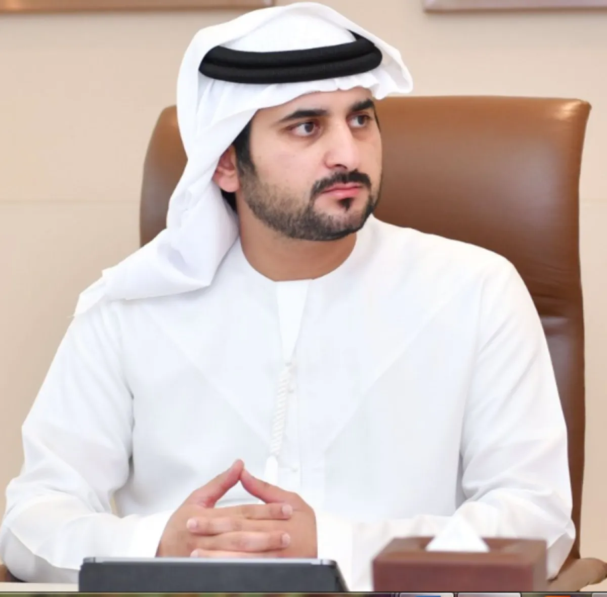 إطلاق "منصة مركز دبي المالي العالمي لإطلاق المشاريع". الصورة من مكتب دبي الإعلامي