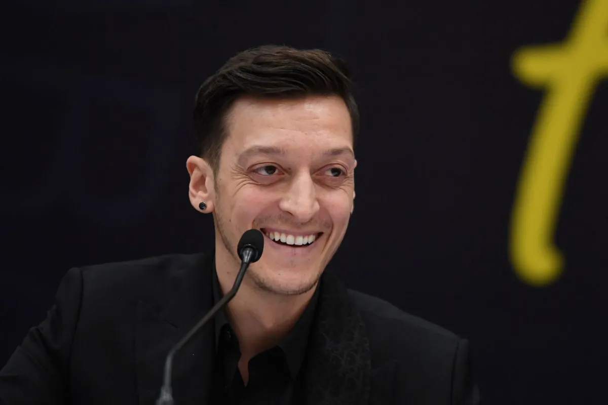 Mesut Ozil at the Divan Faruk ilgaz facilities on January 27,2021 in Istanbul. Ozan KOSE / AFP
