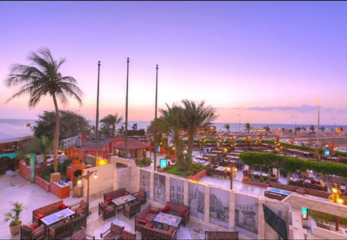 مطعم منتزه النخيل -الصورة من حسابها على الانستغرام