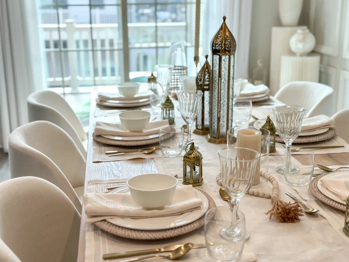 صورة لمائدة رمضانية