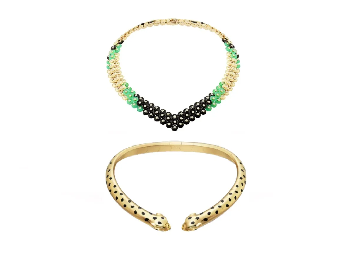 تزيني بعقود ذهب فاخرة مرصوفة بالأحجار لإطلالاتكِ الرمضانية