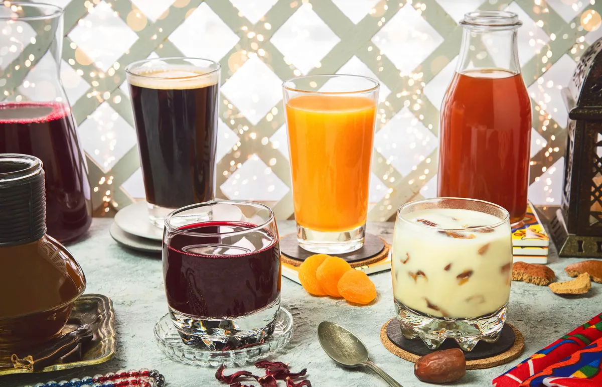 المشروبات الرمضانية والسعرات الحرارية