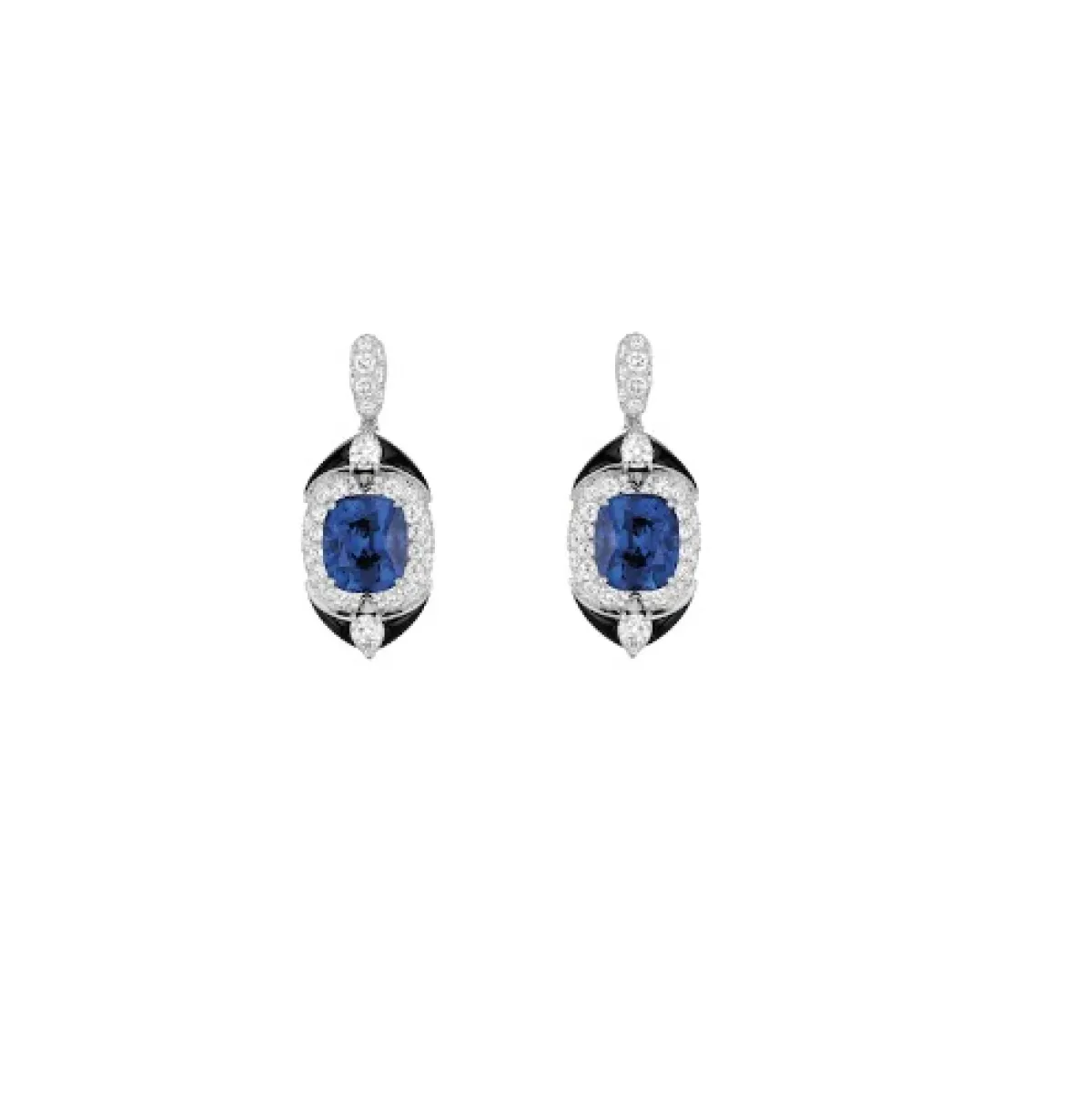 أقراط Boucles d'oreilles Jardins Hirondelle من شوميه Chaumet 1