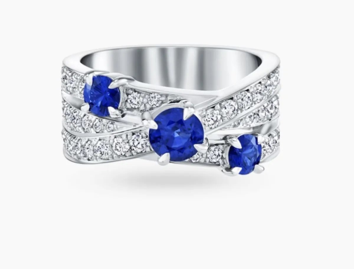 خاتم Crossover من هاري وينستون Harry Winston