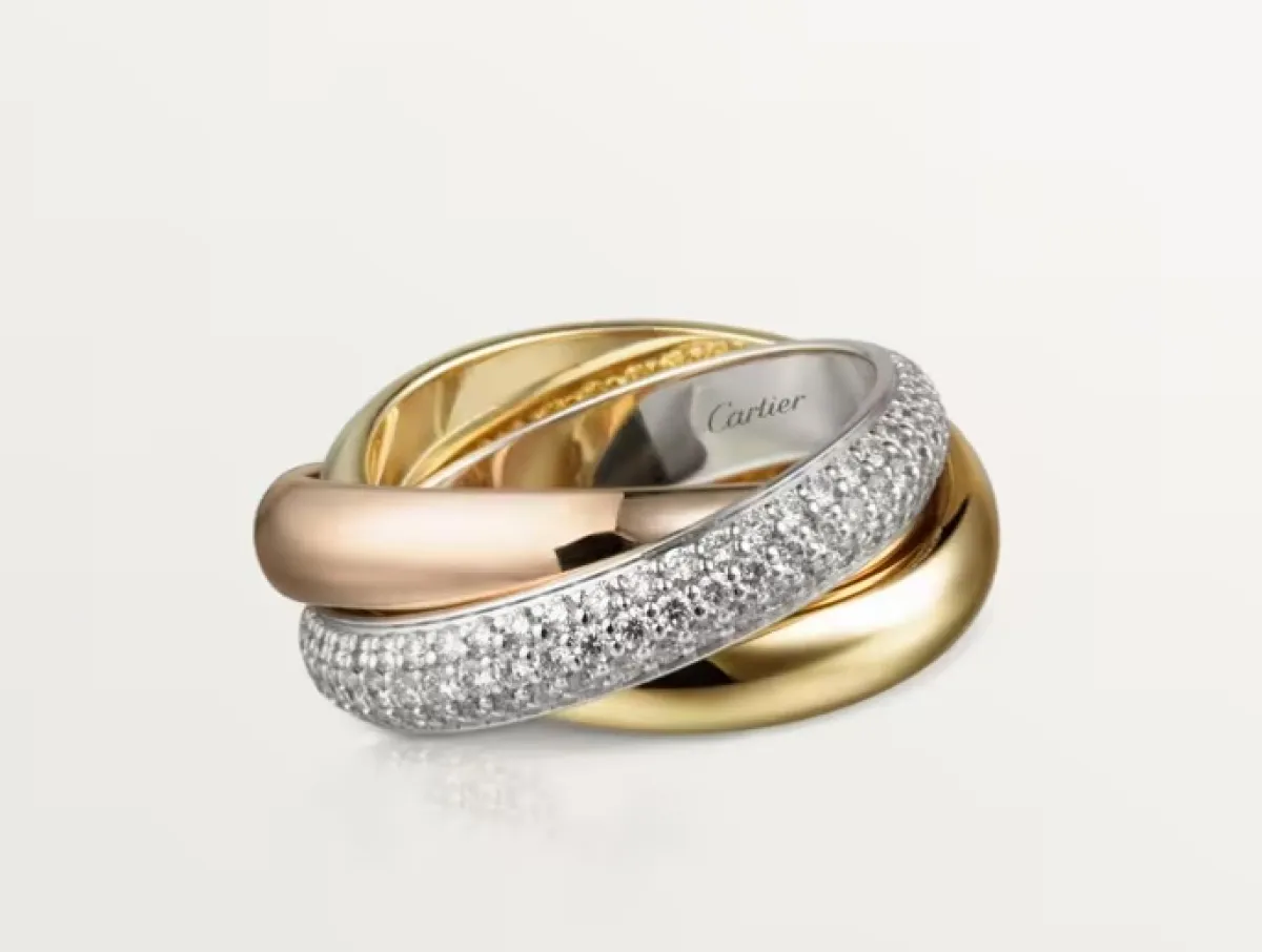 خاتم Trinity من كارتييه Cartier
