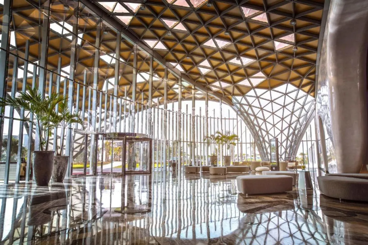 اللوبي في فندق ومنتجع ذا ارت