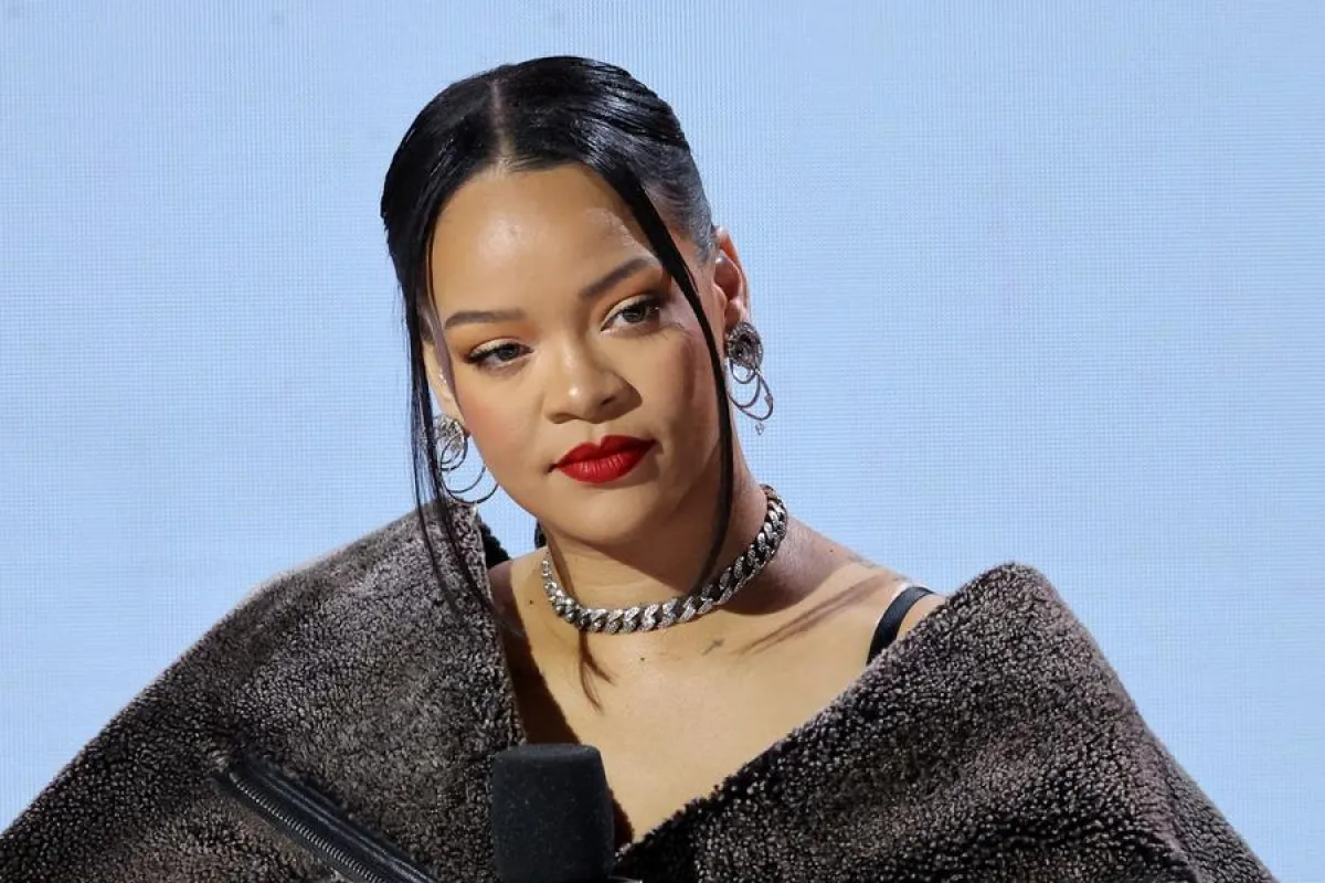 Rihanna at Phoenix Convention Center on February 09, 2023 in Phoenix, Arizona. Mike Coppola/Getty Images/AFP