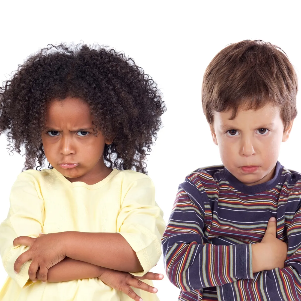 صورة لطفلين