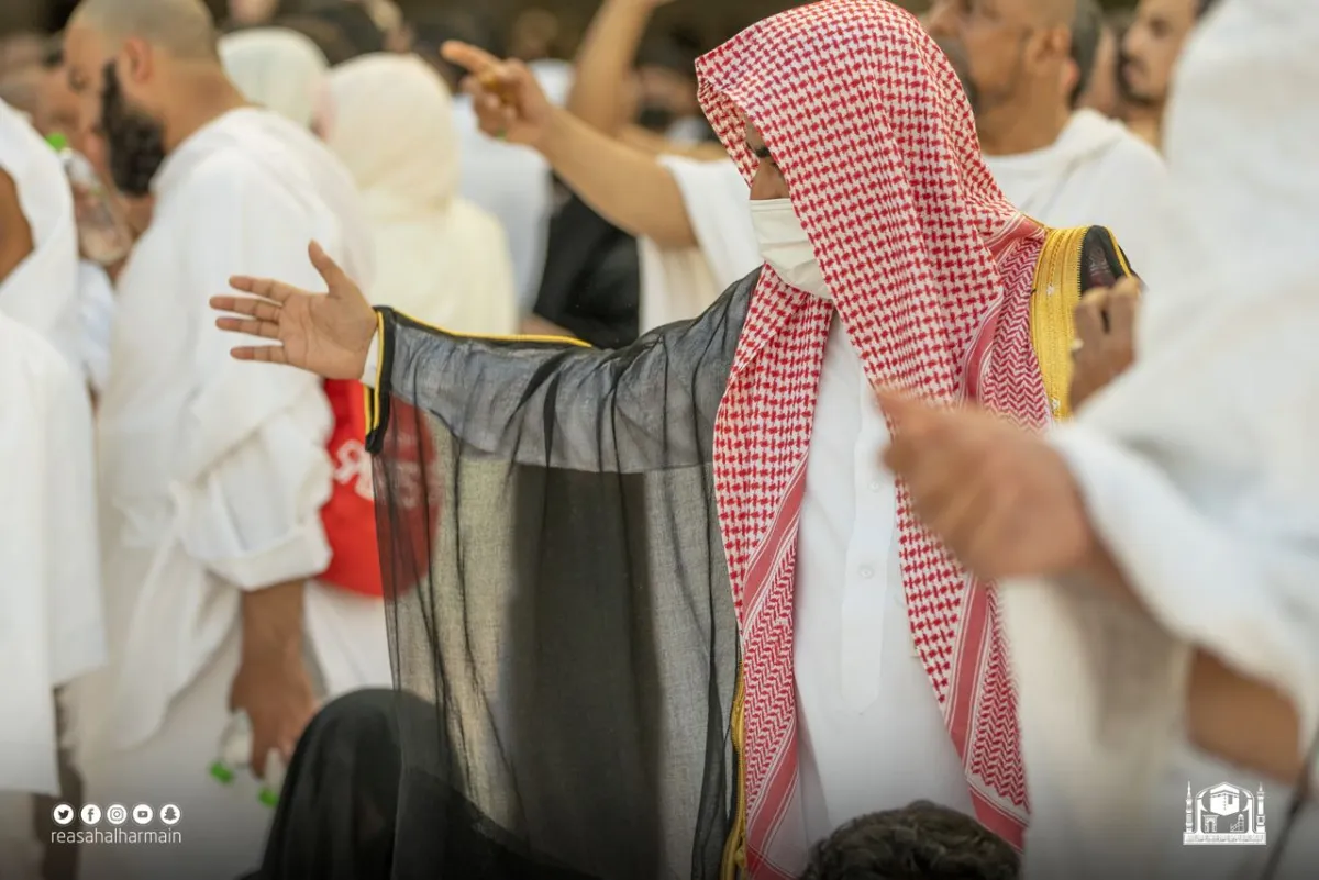 إطلاق برنامج العمار وفد الله. الصورة من رئاسة شؤون الحرمين 