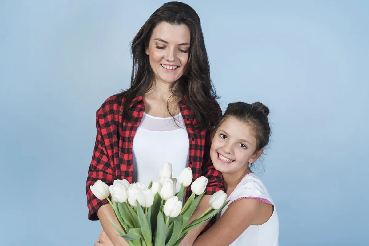 صورة لأم وابنتها