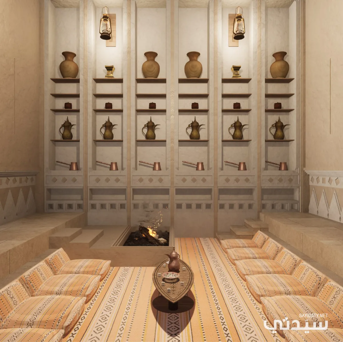 تصاميم تحاكي تراث نجد السعودية