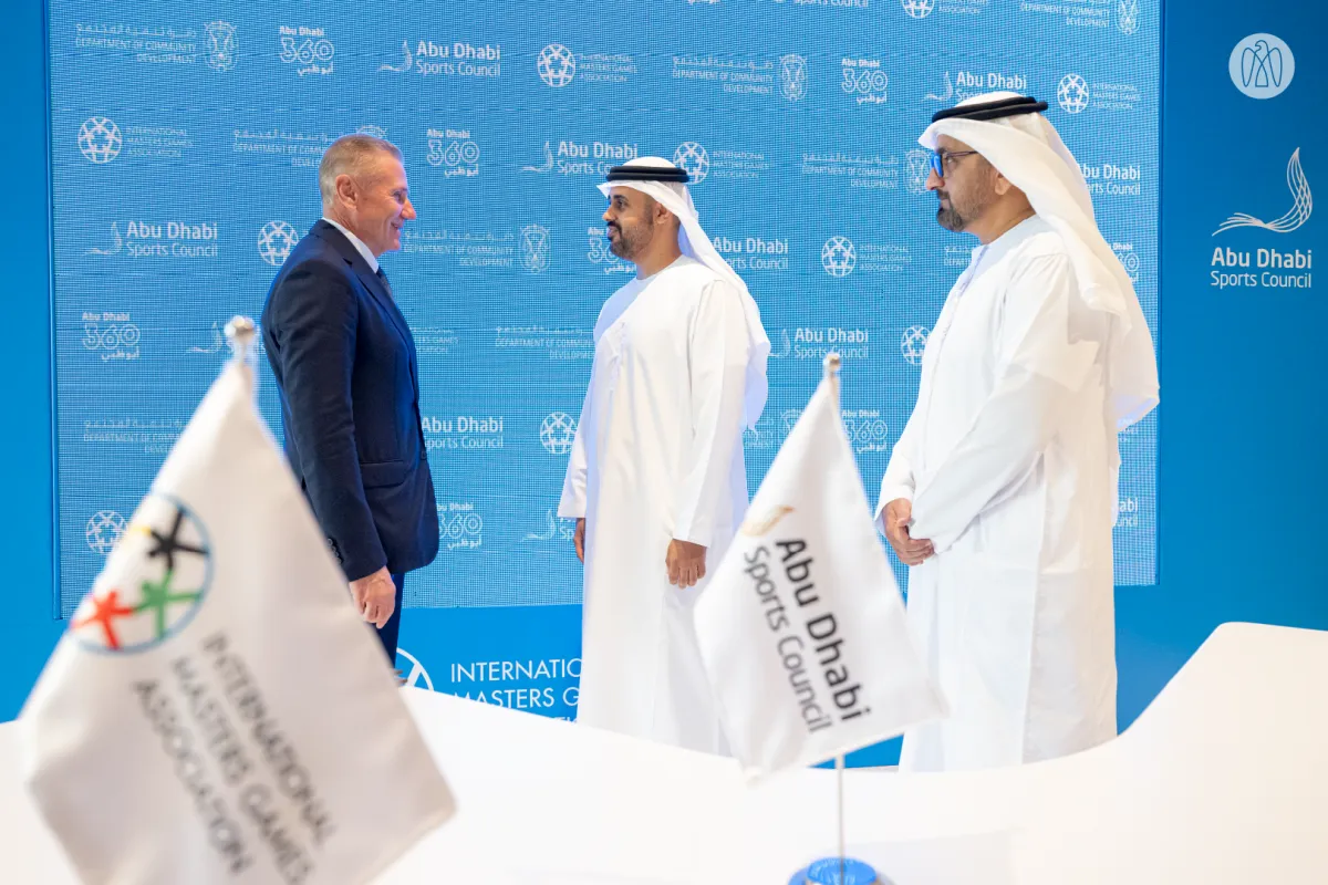 "سلسلة ألعاب الماسترز المفتوحة" تقام للمرة الأولى في منطقة الشرق الأوسط.الصورة من مكتب أبوظبي الإعلامي