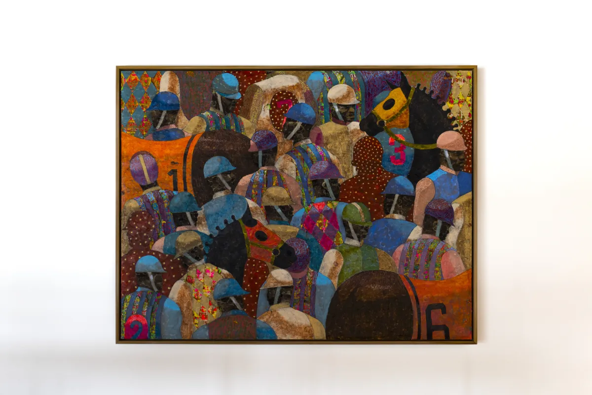 عمل للفنان ديريك فوردجور بعنوان عامل الإنتاج الثاني