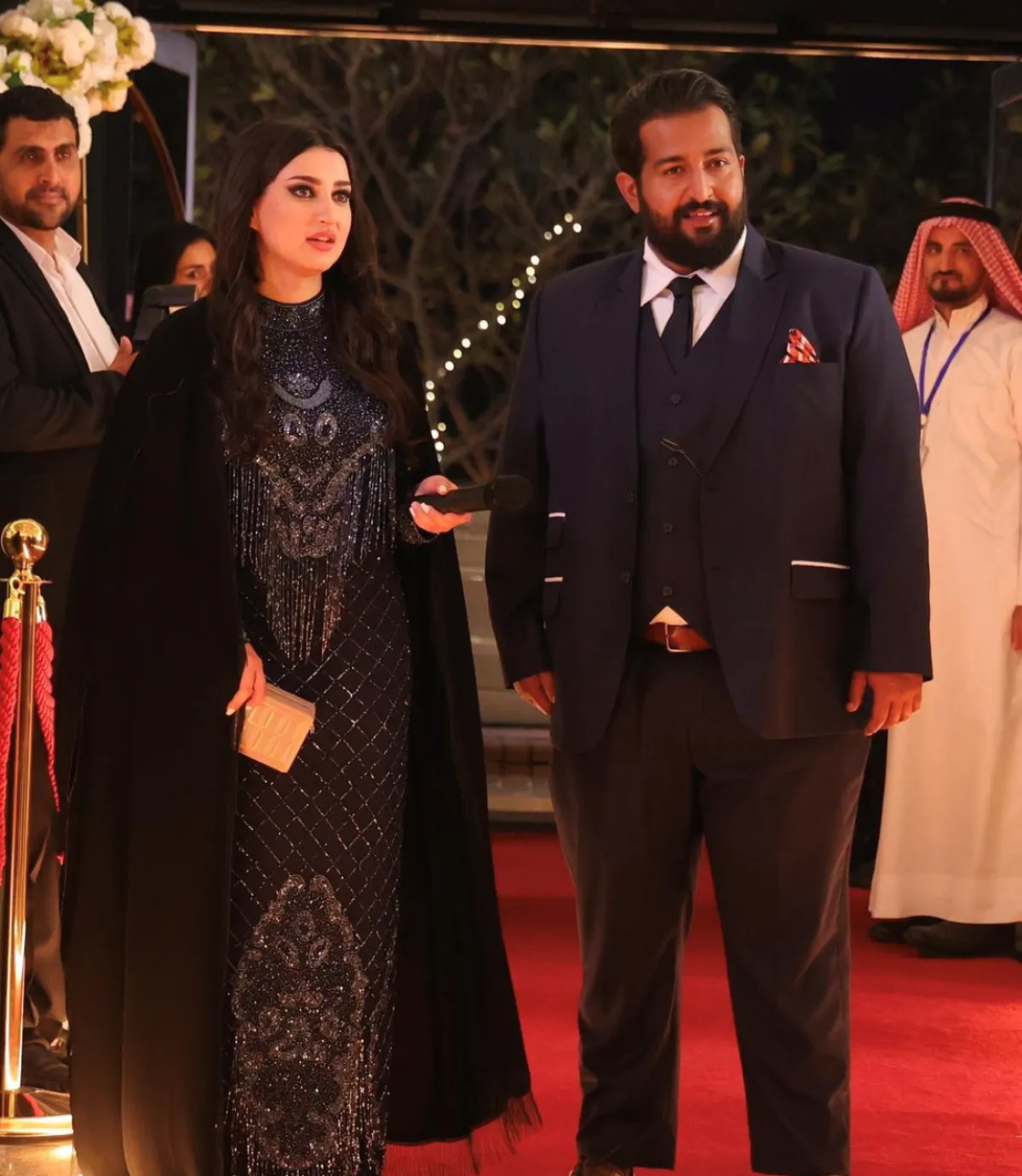 ريم العلي وإبراهيم الحجاج - الصورة من حسابها على الانستغرام