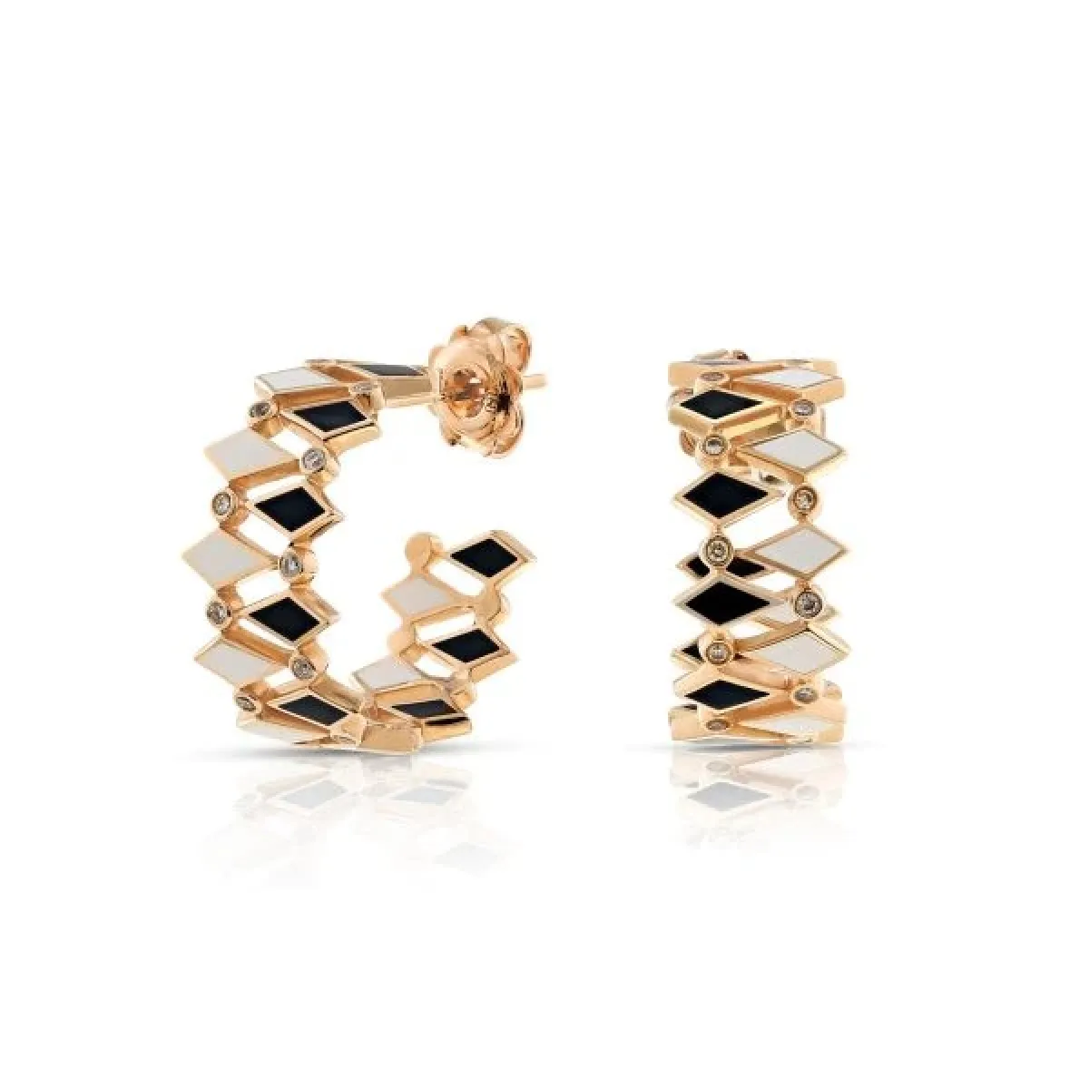 أقراط من مجوهرات نورة شوقي 