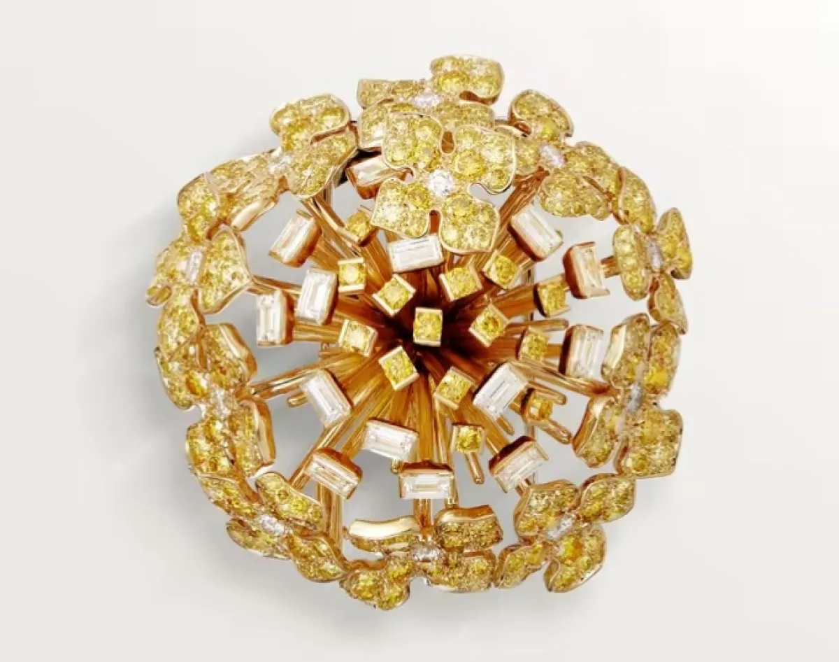 بروش Floral من كارتييه Cartier