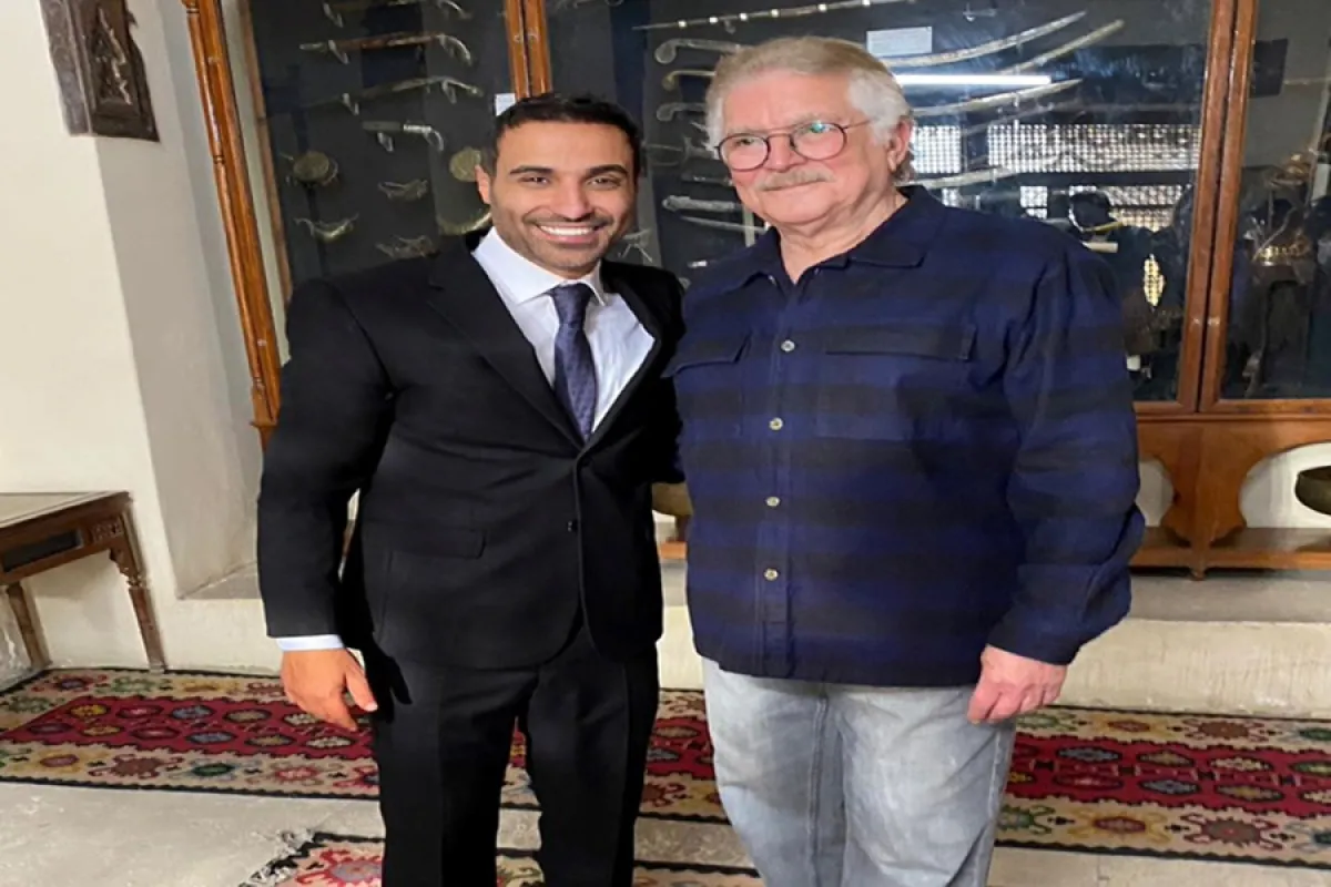 أحمد فهمي ومحمود قابيل - من كواليس سره الباتع الصورة من صفحته على فيسبوك