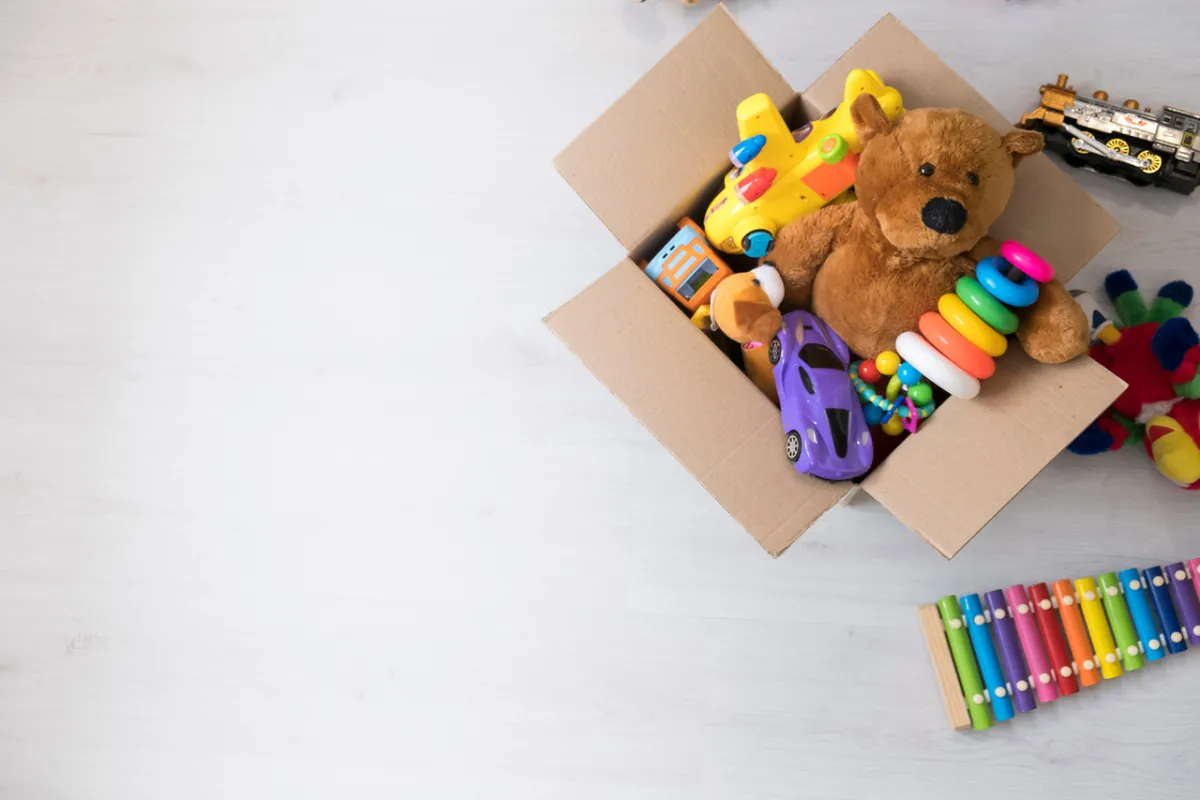 صورة صندوق ألعاب للتبرع