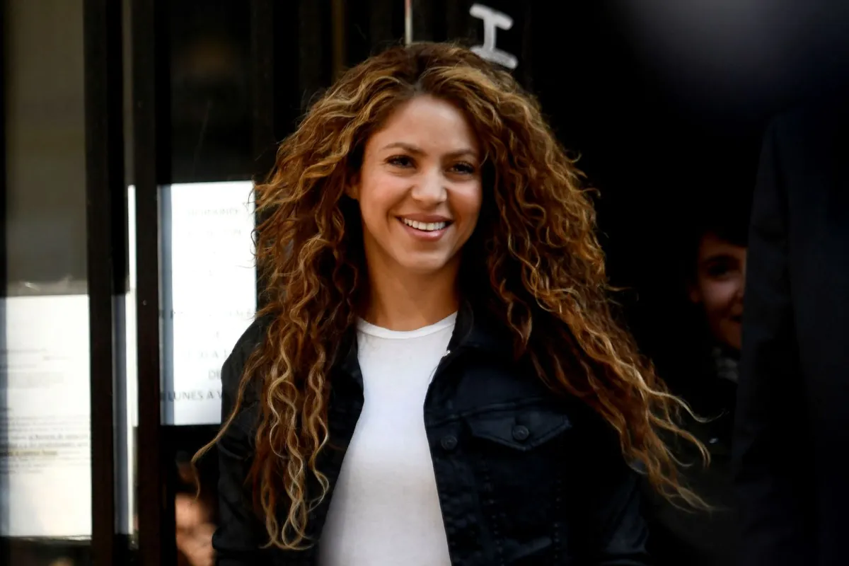 Shakira in Madrid on March 27, 2019. OSCAR DEL POZO / AFP