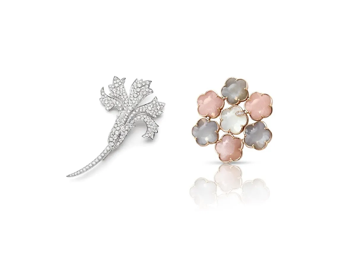 بروش بشكل زهور لإطلالاتكِ الراقية في ربيع 2023