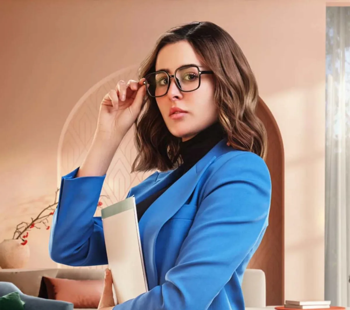 عائشة بن أحمد - الصورة من ضفحتها على الفيس بوك