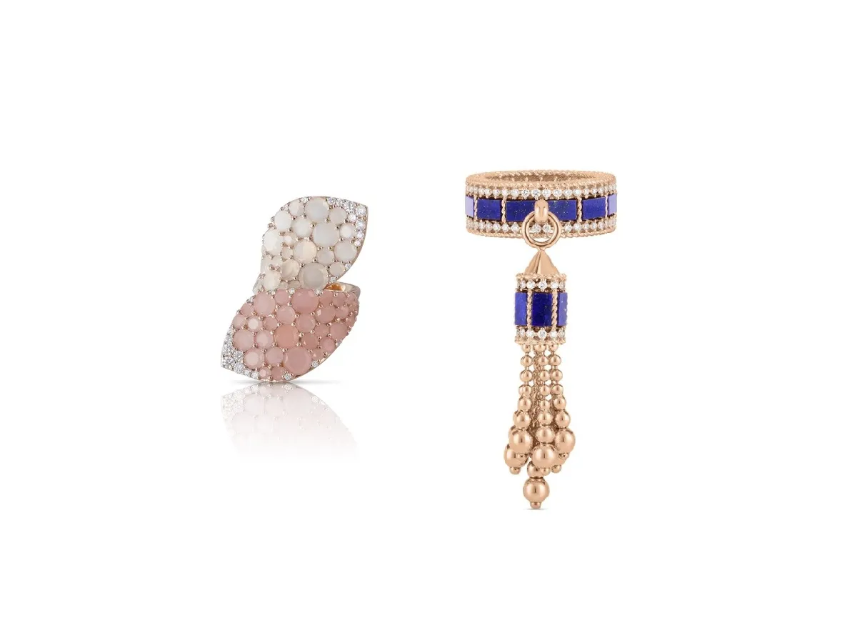 للعروس الجريئة.. اخطفي العيون بخواتم ألماس بتصاميم غريبة