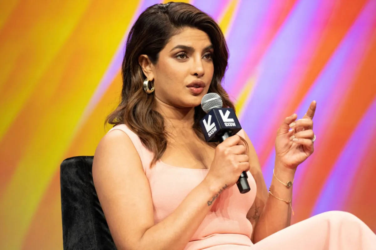 Priyanka Chopra Jonas speaks at the Keynote