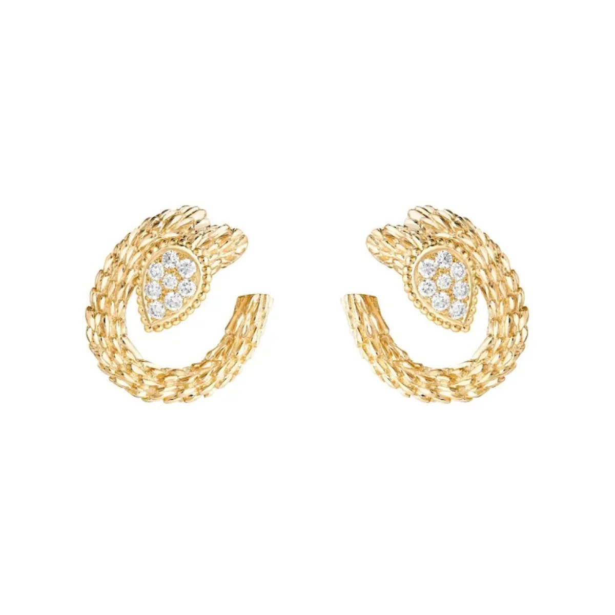 أقراط Serpent Bohème من بوشرون Boucheron