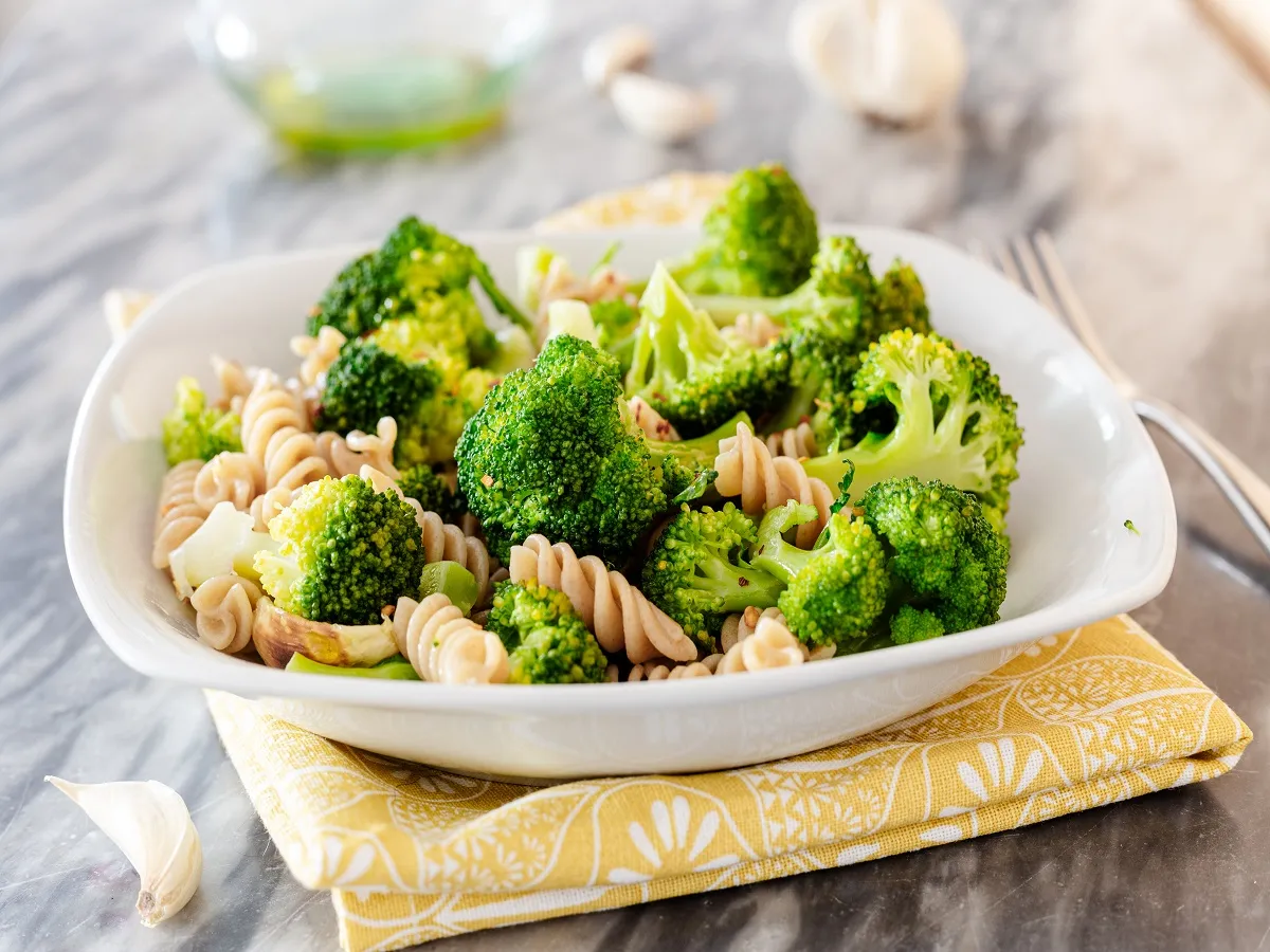 صورة لطبق يحتوي على البروكلي