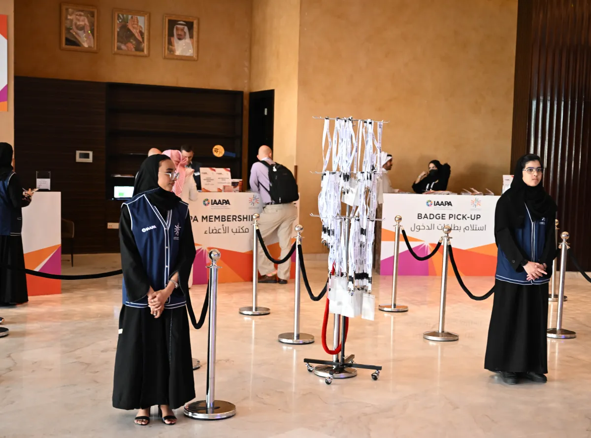 شهد إقبالاً واسعاً من الحضور الذين قدموا من 40 دولة حول العالم