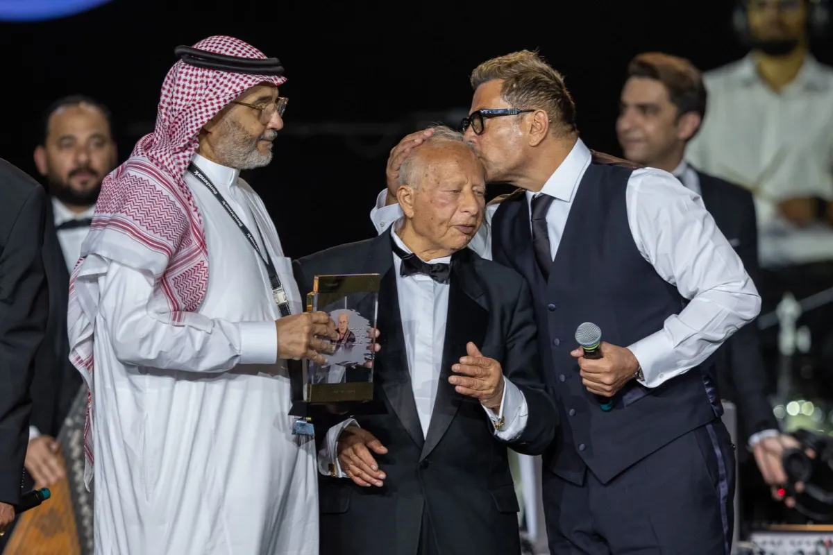 جانب من ليلة الموسيقار هاني شنودة 