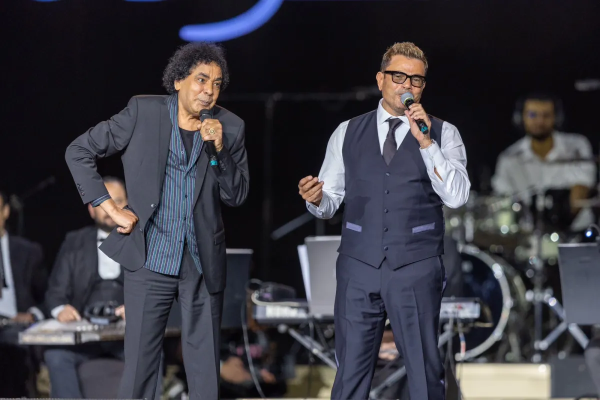 عمرو دياب ومحمد منير