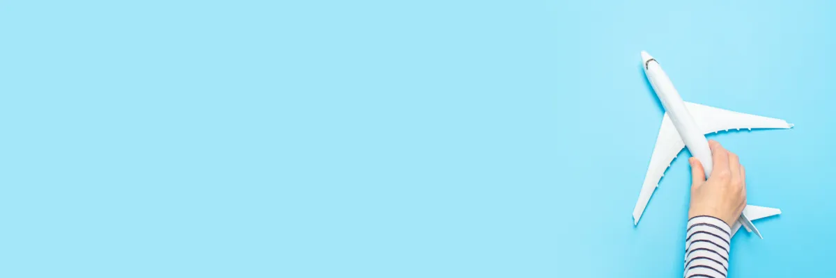 السفر على متن الطائرة