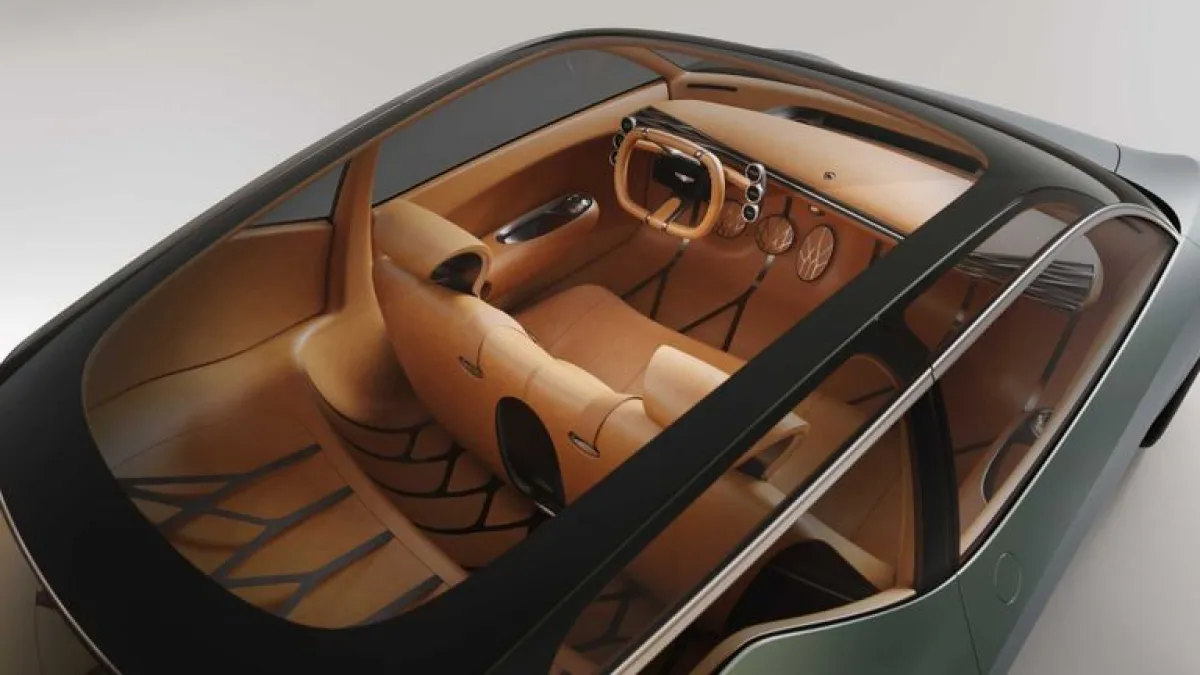 سيارة مستقبلية صغيرة