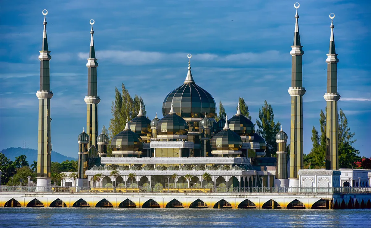 مسجد الكريستال في ماليزيا