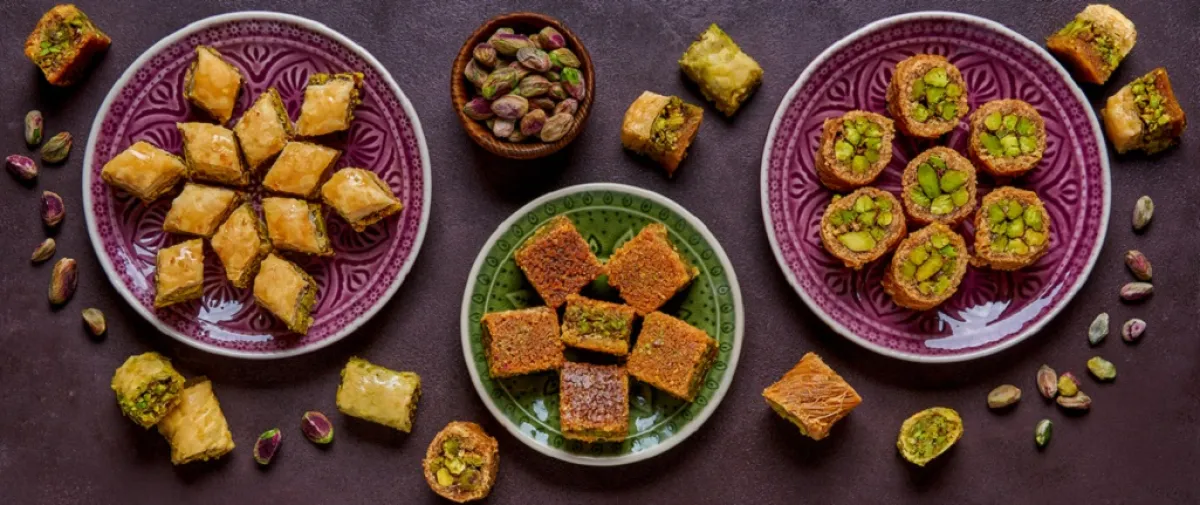 أطباق الحلويات