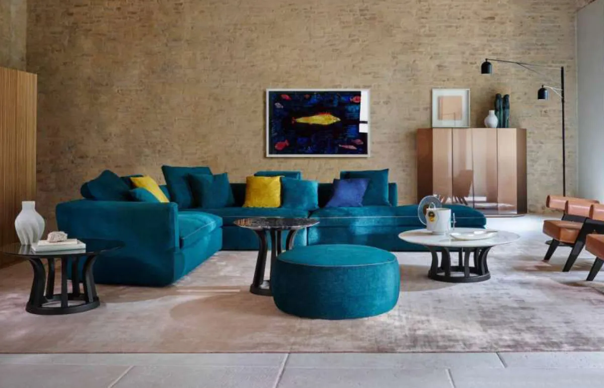 الأزرق ودرجاته في موضة ديكور 2023