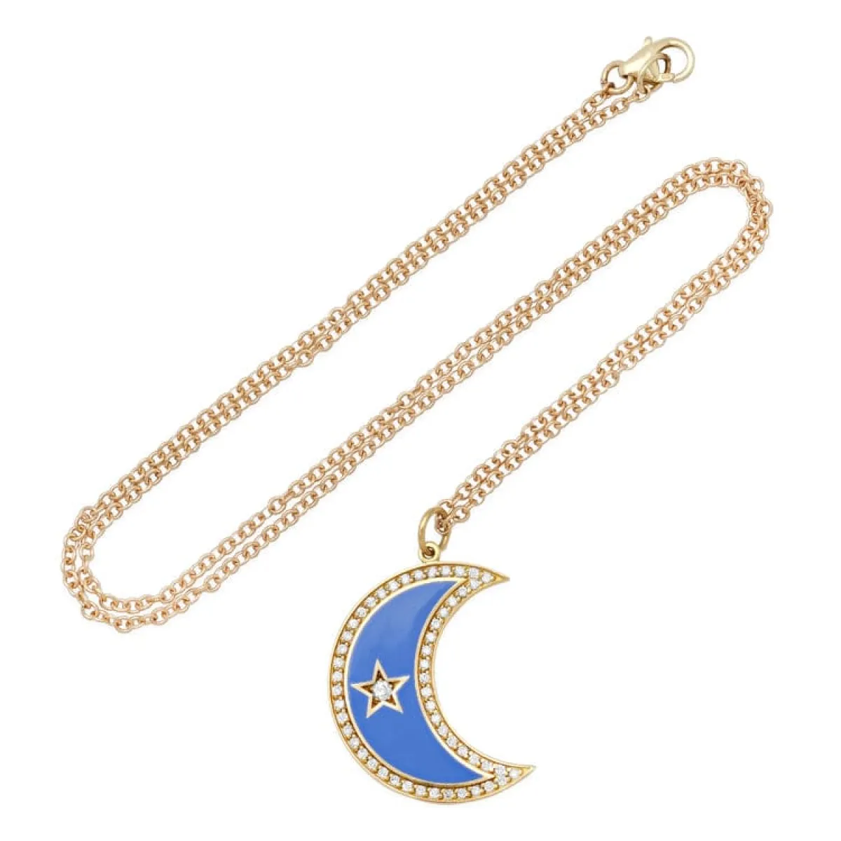  قلادة LARGE CORNFLOWER BLUE من Andrea Fohrman