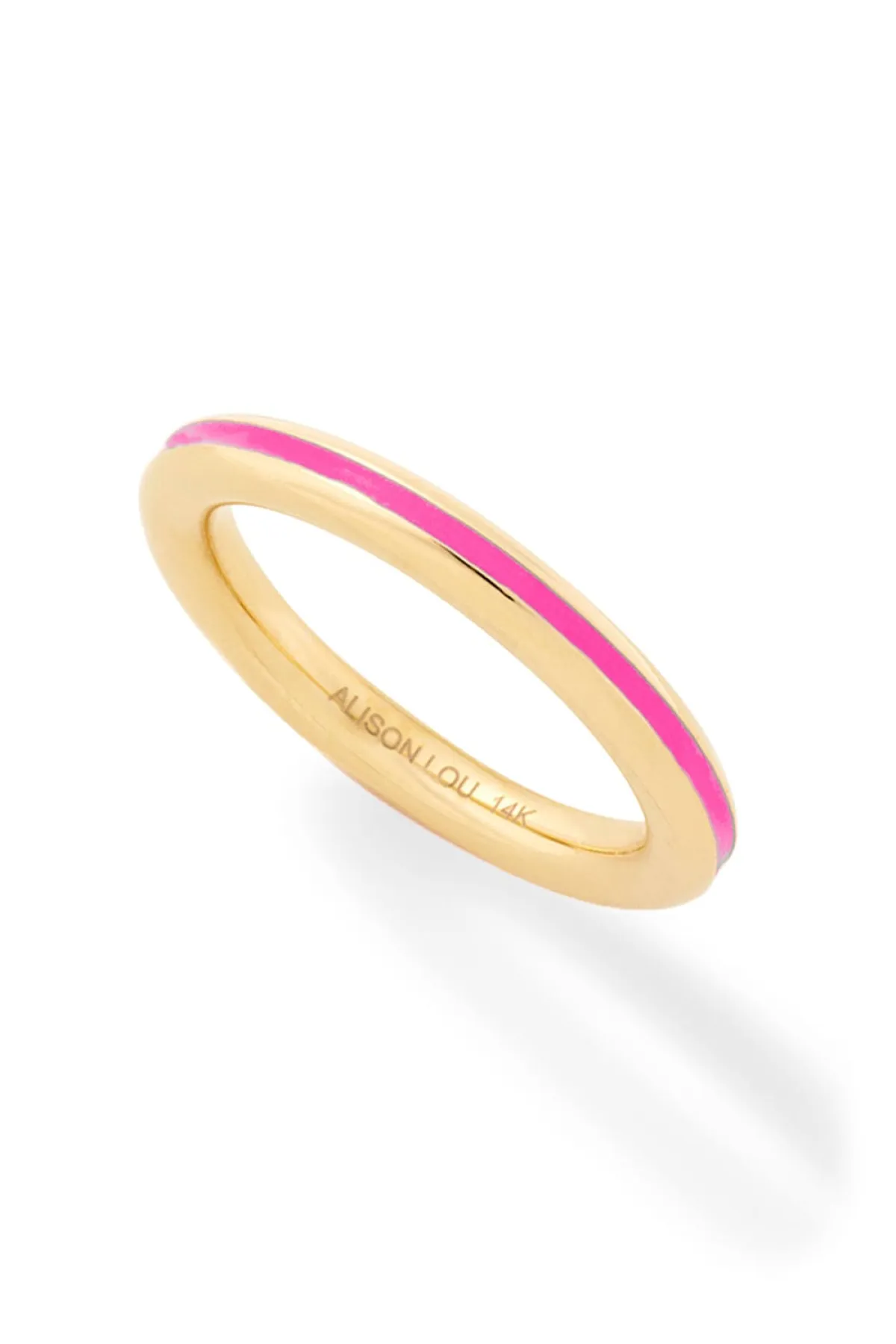 خاتم Rounded Enamel من أليسون لو Alison Lou