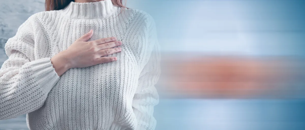 صورة لآلام الثديين