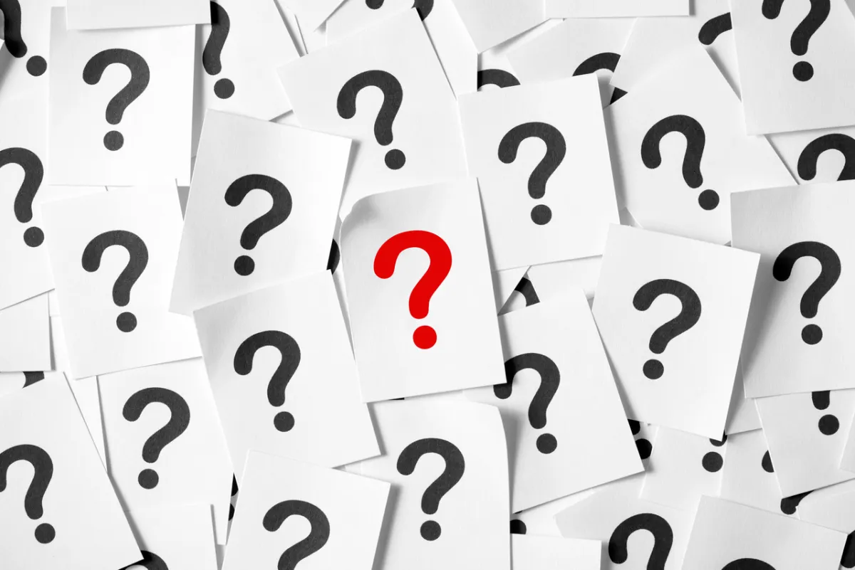 صورة للأسئلة