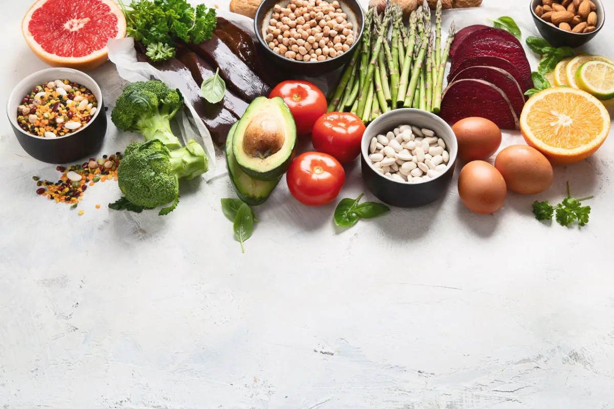 صورة أغذية مليئة بحمض الفوليك