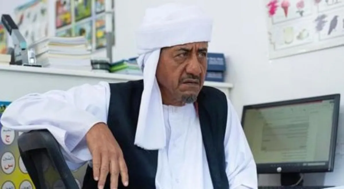 ناصر القصبي- الصورة من  حلقة أبو زنيفر من صفحة المصور سامي الرويسان