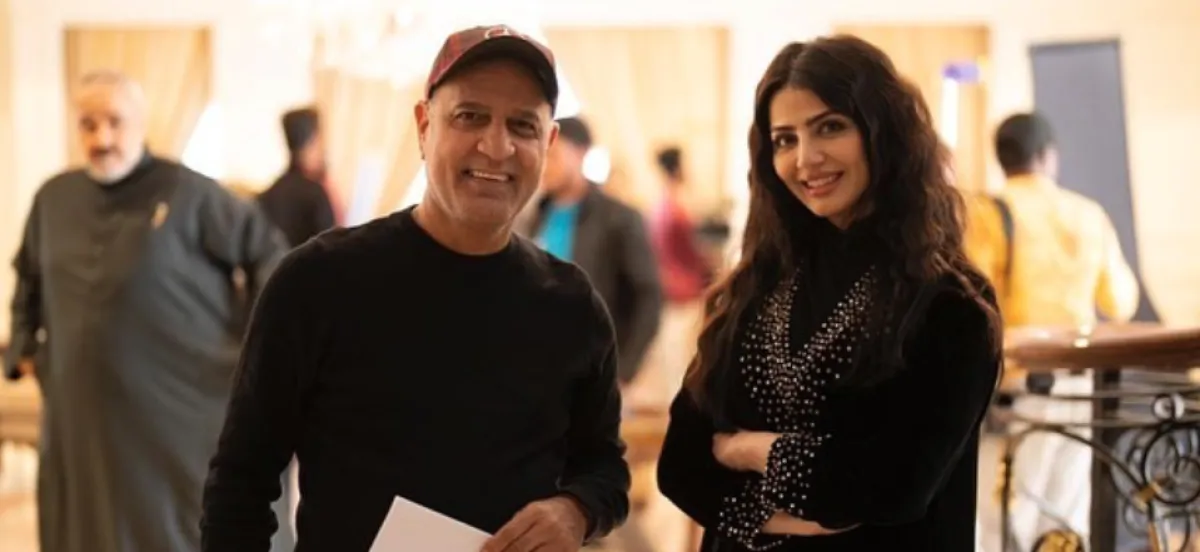 نرمين محسن ومحمد القفاص- الصورة من حسابها على الانستغرام