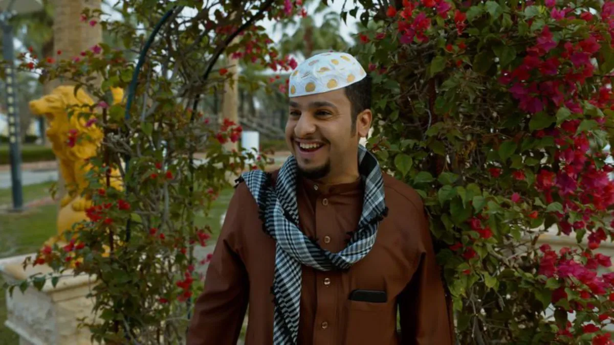 فيصل العيسى في حلقة لوسي من شباب البومب11- الصورة من حسابه على تويتر