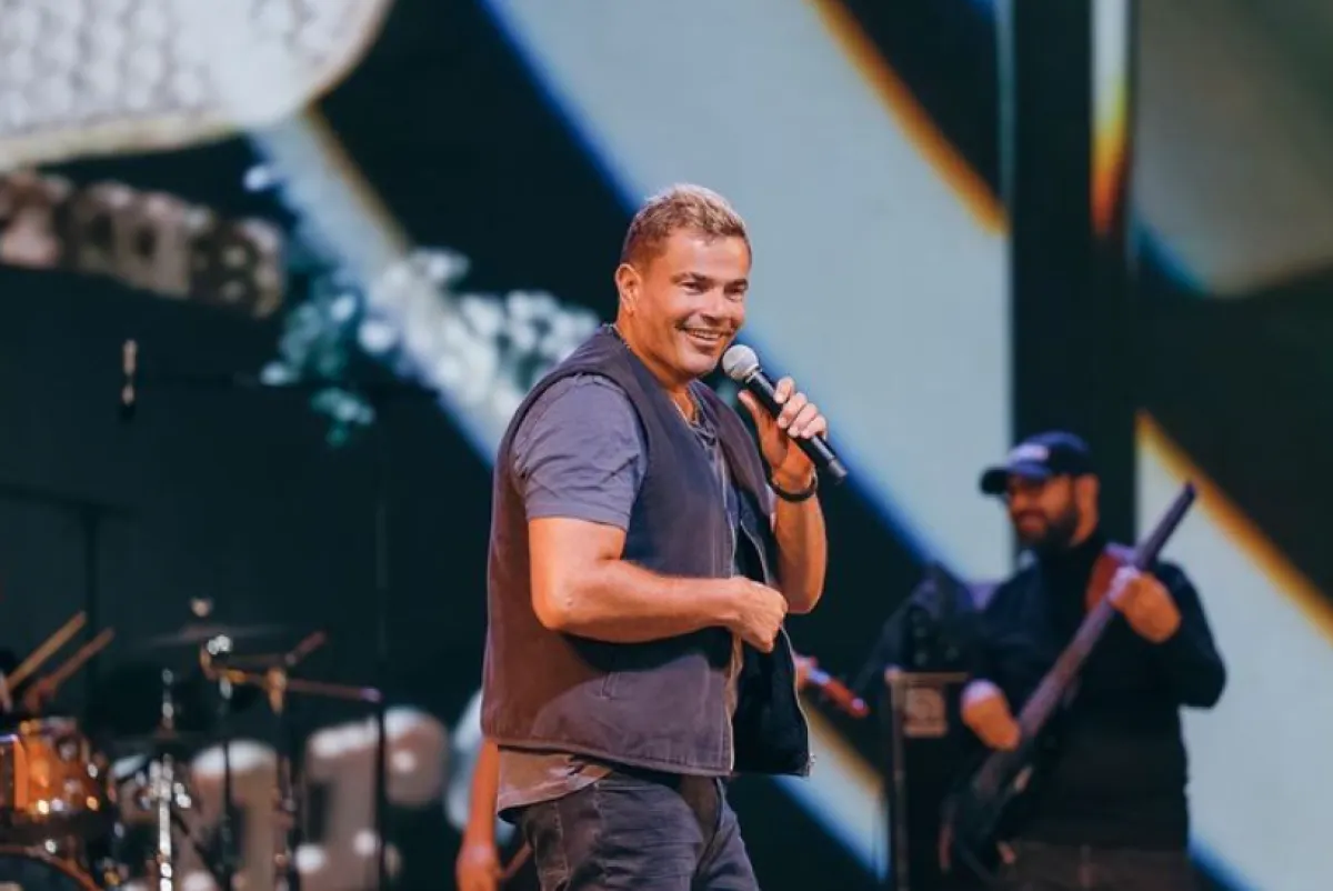 عمرو دياب - الصورة من حسابه في انستغرام