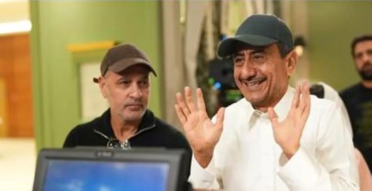 ناصر القصبي في حلقة ازمة جوال -الصورة من   حساب المصور سامي الرويسان على الانستغرام