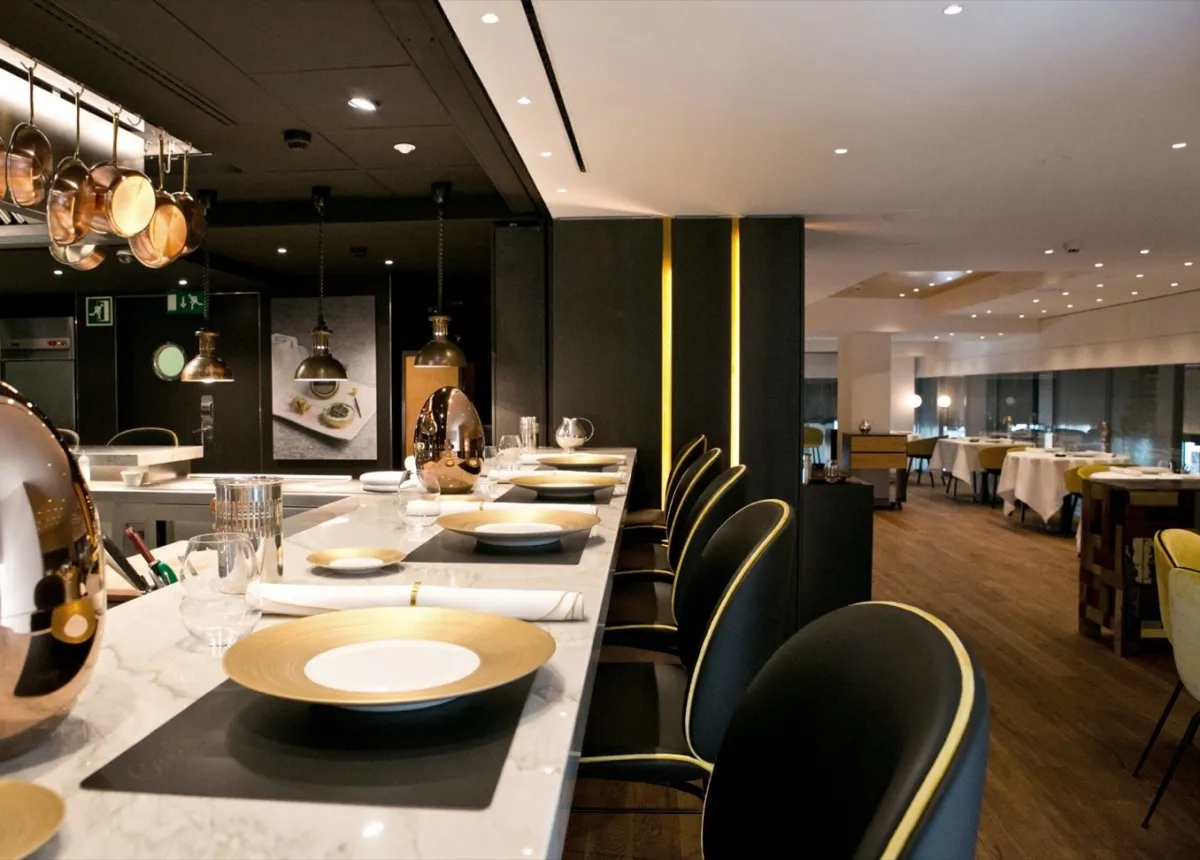 لقطة لأحد المطاعم في فندق أوهلا برشلونة