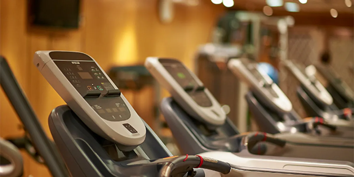 صالة الجيم في فندق سفير القاهرة 