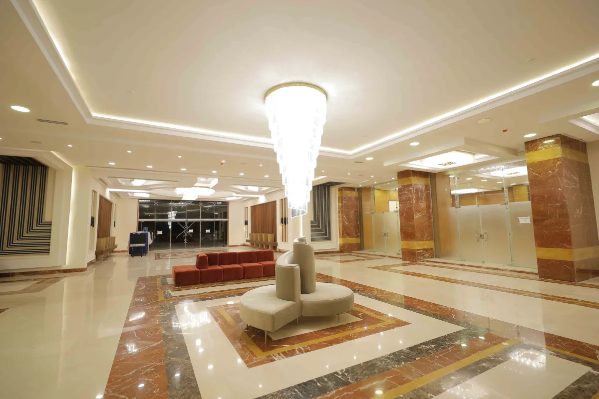 اللوبي في فندق حدائق توليب